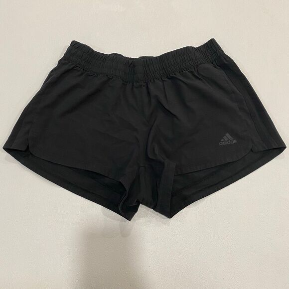 Adidas Black Running Shorts Women’s Medium – Activewear Athletic Gym Shorts - Picture 1 of 9